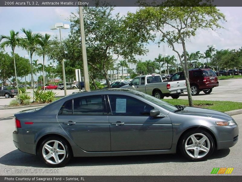 Anthracite Metallic / Ebony 2006 Acura TL 3.2