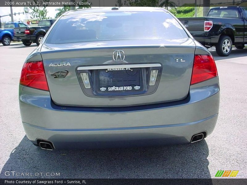 Anthracite Metallic / Ebony 2006 Acura TL 3.2