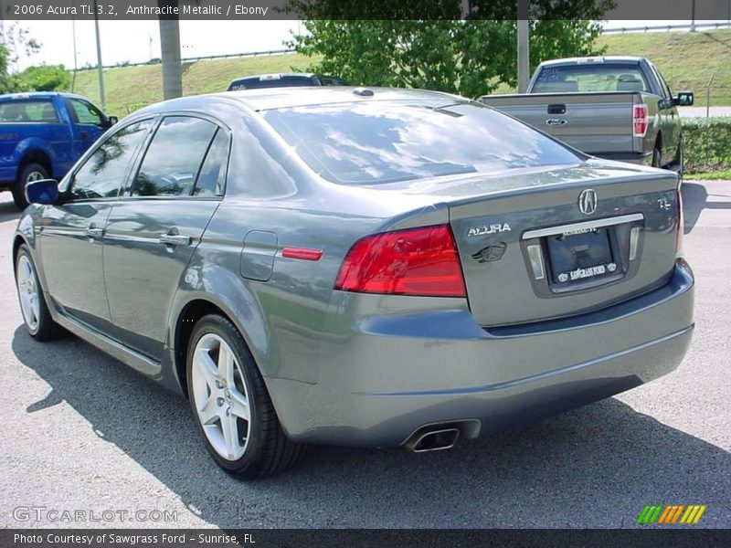 Anthracite Metallic / Ebony 2006 Acura TL 3.2