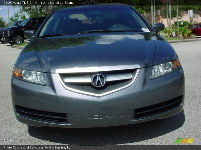 Anthracite Metallic / Ebony 2006 Acura TL 3.2