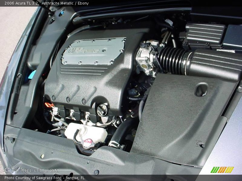 Anthracite Metallic / Ebony 2006 Acura TL 3.2