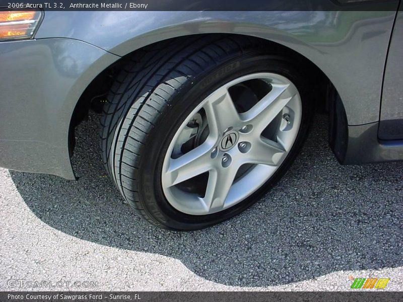 Anthracite Metallic / Ebony 2006 Acura TL 3.2