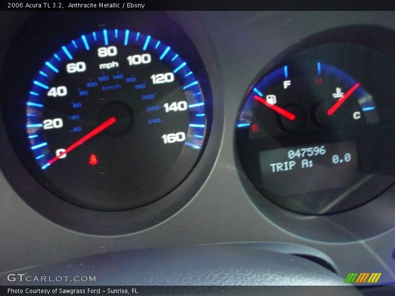 Anthracite Metallic / Ebony 2006 Acura TL 3.2