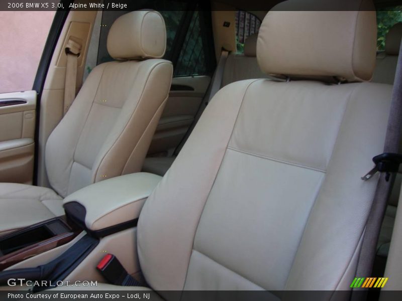 Alpine White / Beige 2006 BMW X5 3.0i