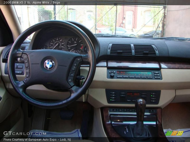Alpine White / Beige 2006 BMW X5 3.0i