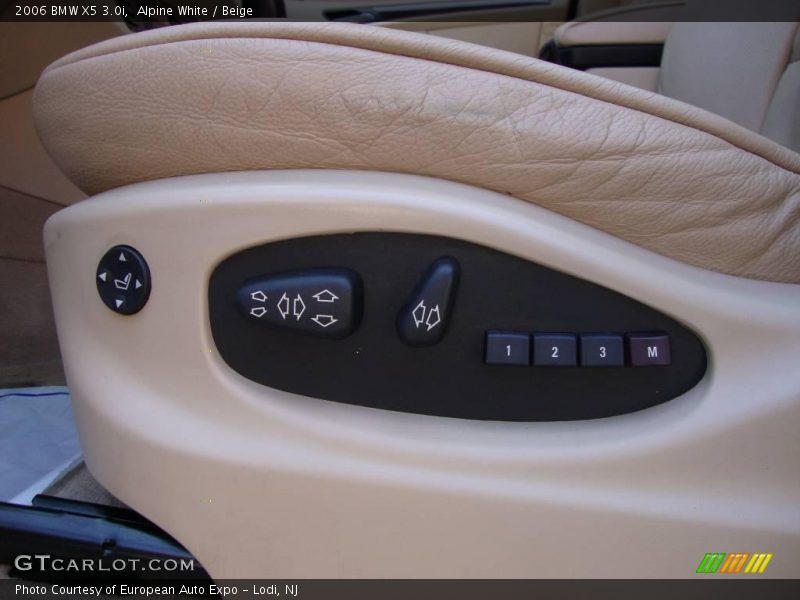 Alpine White / Beige 2006 BMW X5 3.0i