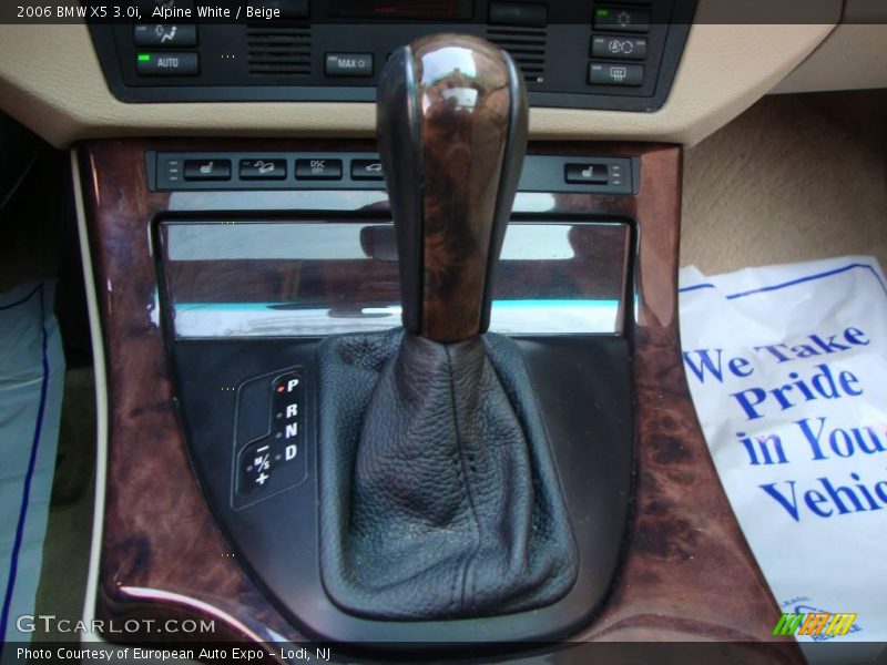 Alpine White / Beige 2006 BMW X5 3.0i