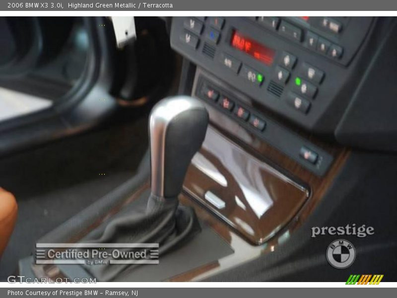 Highland Green Metallic / Terracotta 2006 BMW X3 3.0i
