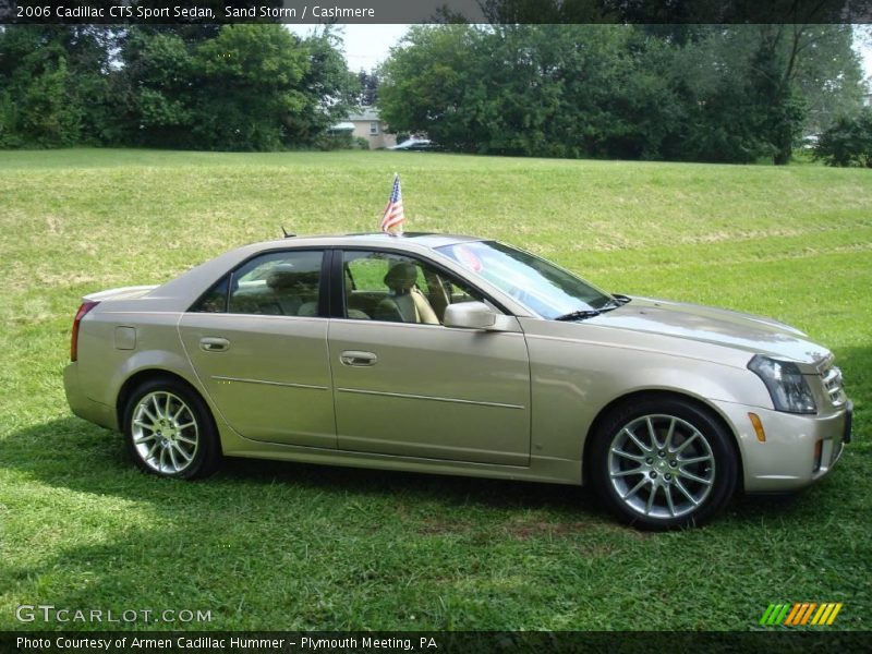 Sand Storm / Cashmere 2006 Cadillac CTS Sport Sedan