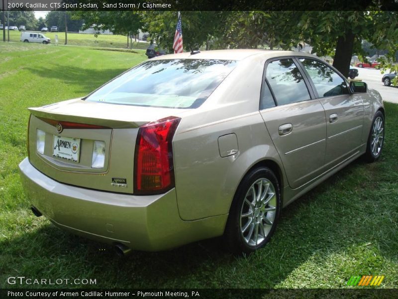 Sand Storm / Cashmere 2006 Cadillac CTS Sport Sedan