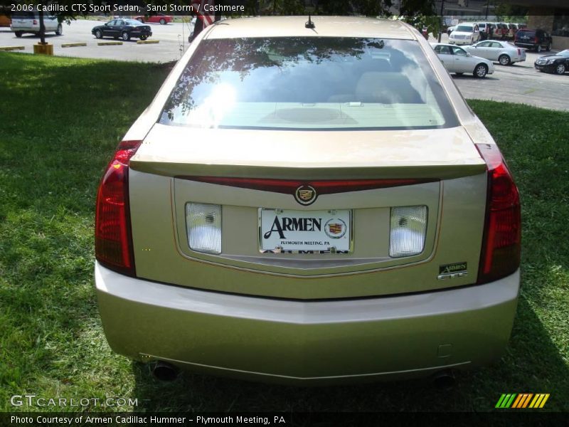 Sand Storm / Cashmere 2006 Cadillac CTS Sport Sedan