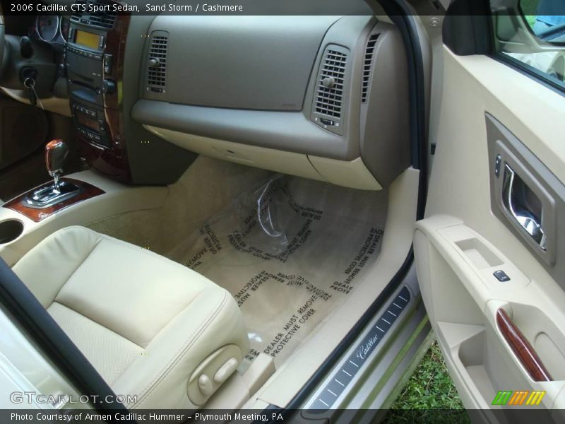 Sand Storm / Cashmere 2006 Cadillac CTS Sport Sedan