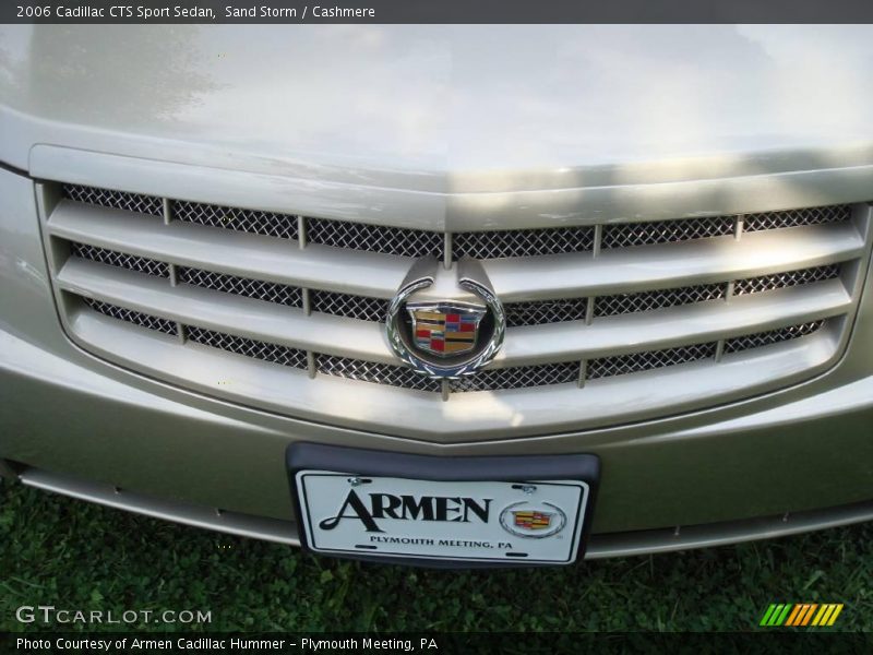 Sand Storm / Cashmere 2006 Cadillac CTS Sport Sedan