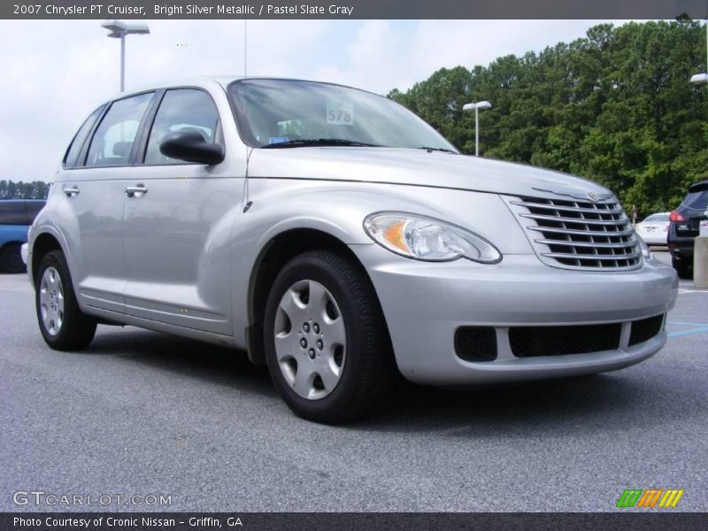 Bright Silver Metallic / Pastel Slate Gray 2007 Chrysler PT Cruiser