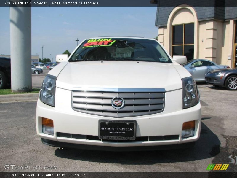White Diamond / Cashmere 2006 Cadillac CTS Sedan