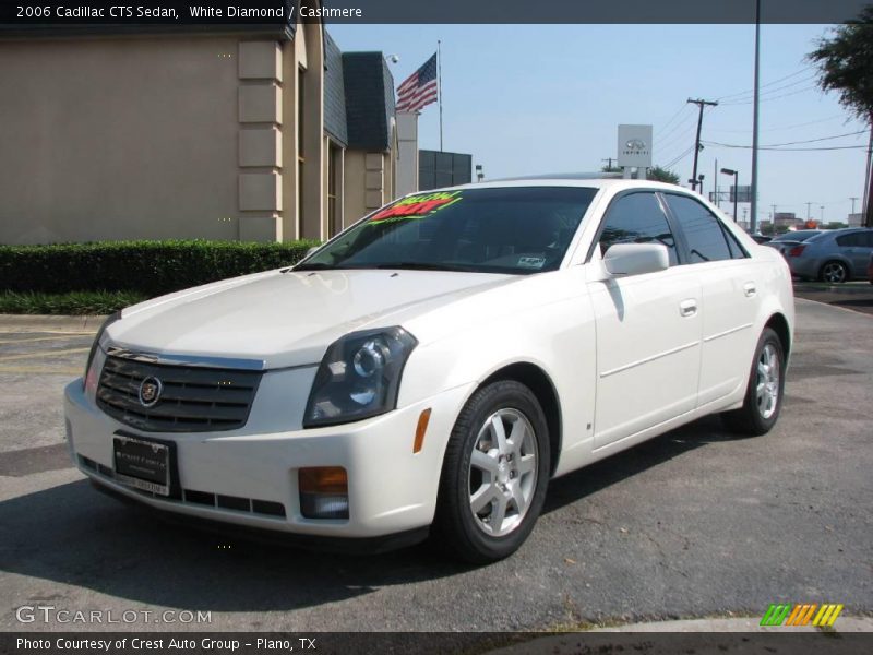 White Diamond / Cashmere 2006 Cadillac CTS Sedan