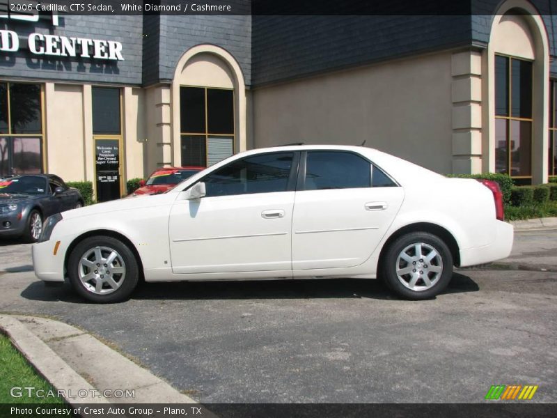 White Diamond / Cashmere 2006 Cadillac CTS Sedan