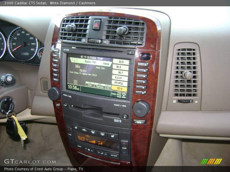 White Diamond / Cashmere 2006 Cadillac CTS Sedan