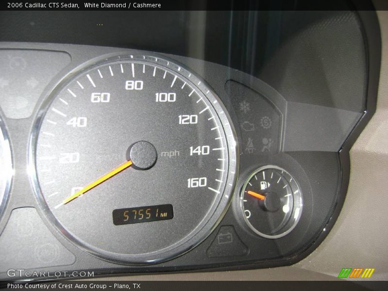 White Diamond / Cashmere 2006 Cadillac CTS Sedan
