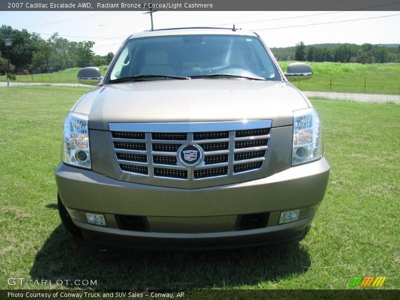 Radiant Bronze / Cocoa/Light Cashmere 2007 Cadillac Escalade AWD