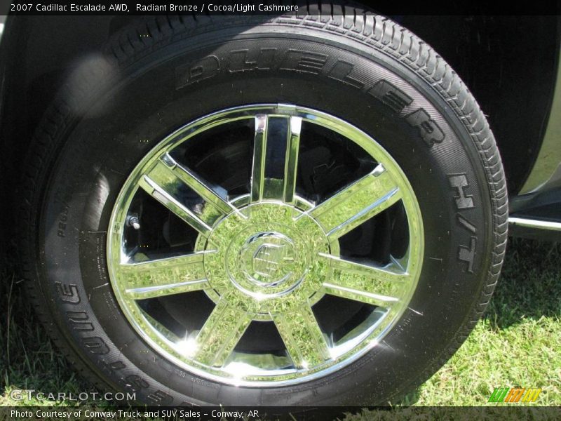 Radiant Bronze / Cocoa/Light Cashmere 2007 Cadillac Escalade AWD