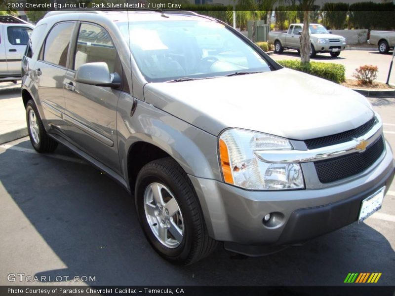 Dark Silver Metallic / Light Gray 2006 Chevrolet Equinox LT
