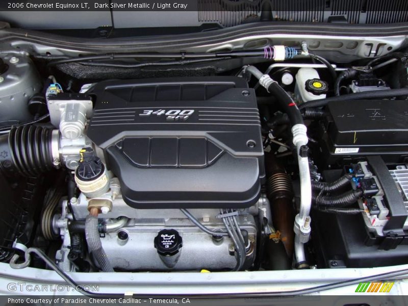 Dark Silver Metallic / Light Gray 2006 Chevrolet Equinox LT