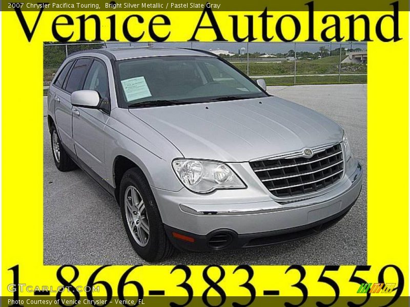 Bright Silver Metallic / Pastel Slate Gray 2007 Chrysler Pacifica Touring