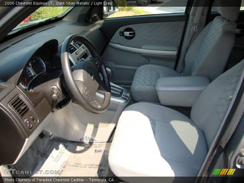 Dark Silver Metallic / Light Gray 2006 Chevrolet Equinox LT