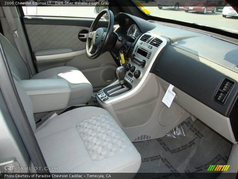Dark Silver Metallic / Light Gray 2006 Chevrolet Equinox LT