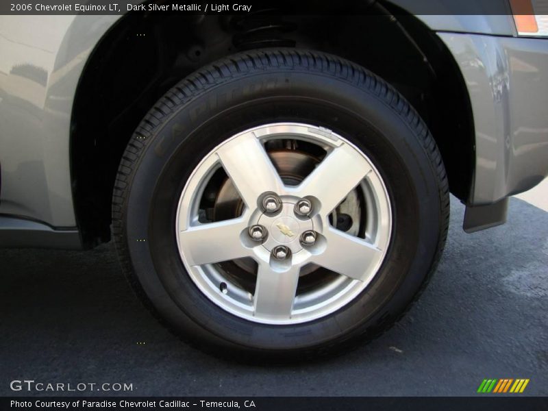 Dark Silver Metallic / Light Gray 2006 Chevrolet Equinox LT