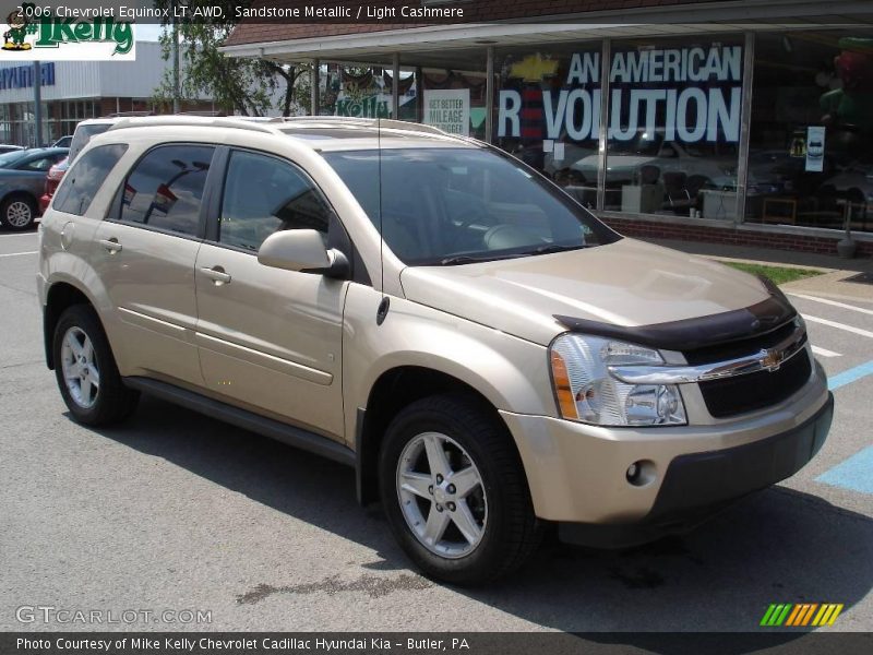 Sandstone Metallic / Light Cashmere 2006 Chevrolet Equinox LT AWD