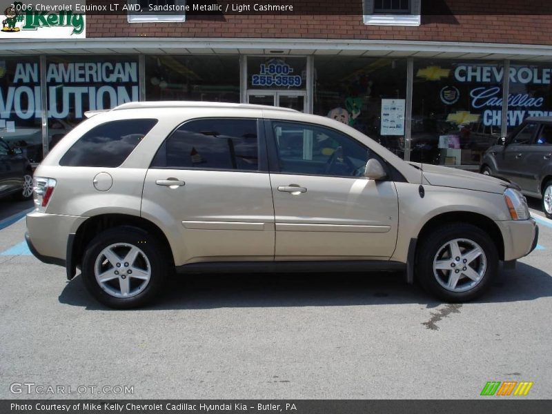 Sandstone Metallic / Light Cashmere 2006 Chevrolet Equinox LT AWD