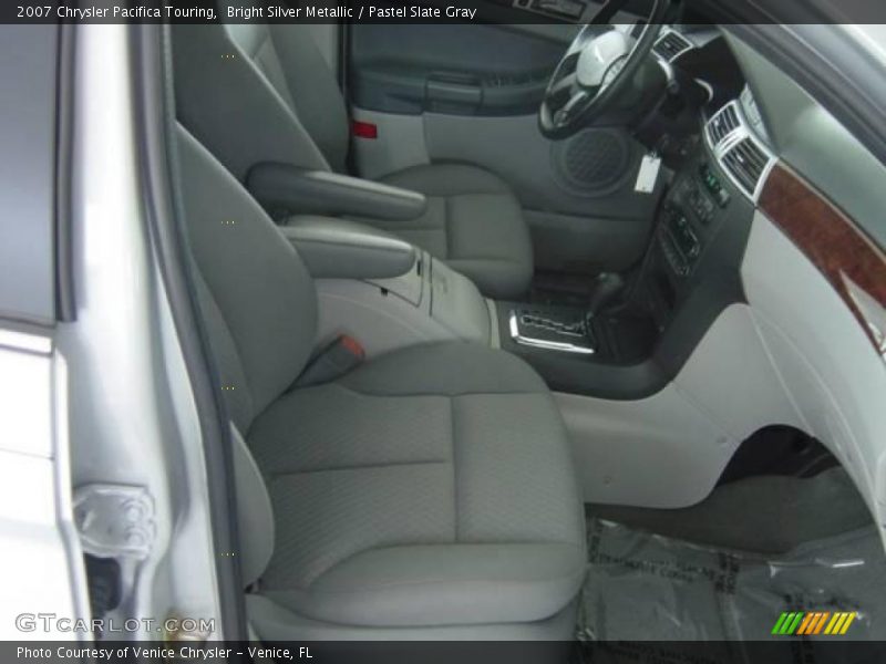 Bright Silver Metallic / Pastel Slate Gray 2007 Chrysler Pacifica Touring