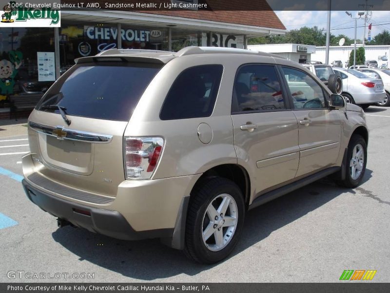 Sandstone Metallic / Light Cashmere 2006 Chevrolet Equinox LT AWD