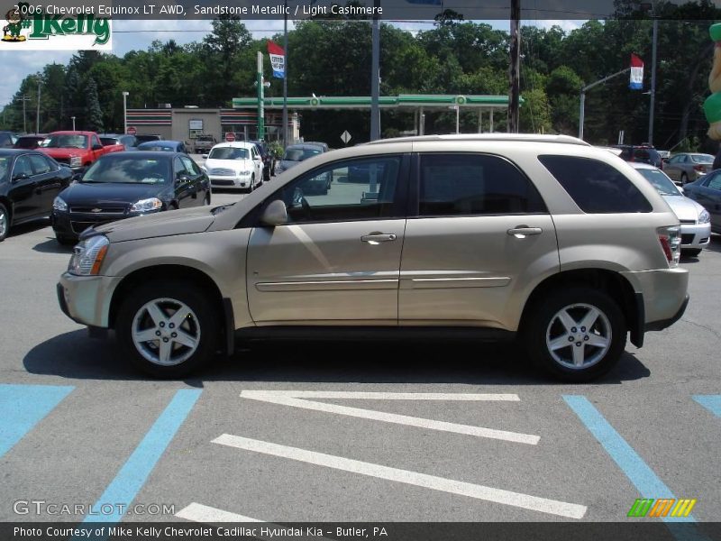 Sandstone Metallic / Light Cashmere 2006 Chevrolet Equinox LT AWD