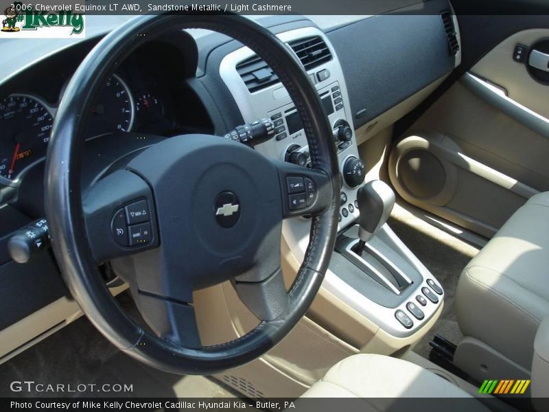 Sandstone Metallic / Light Cashmere 2006 Chevrolet Equinox LT AWD