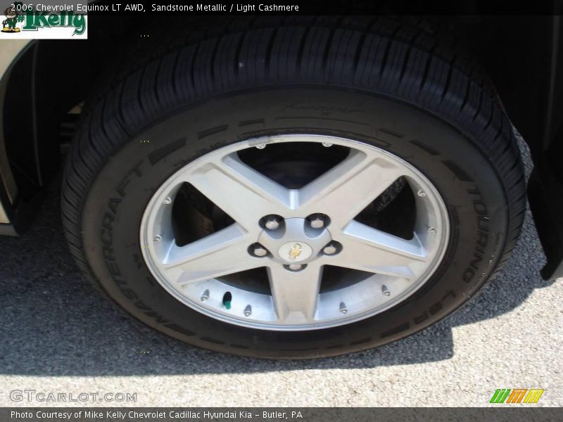 Sandstone Metallic / Light Cashmere 2006 Chevrolet Equinox LT AWD