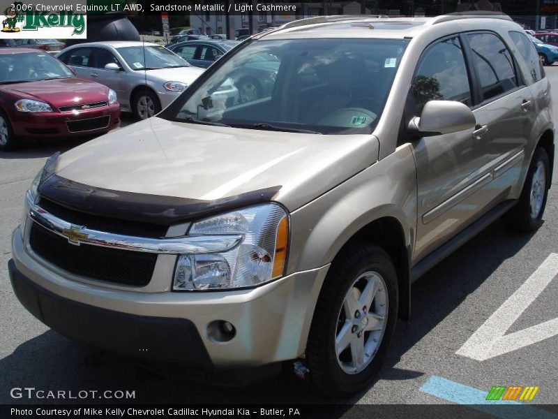 Sandstone Metallic / Light Cashmere 2006 Chevrolet Equinox LT AWD