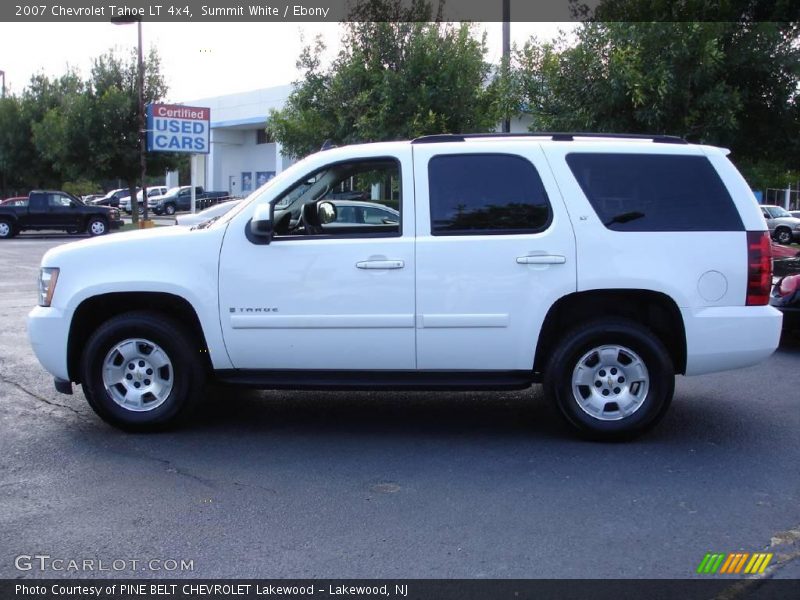 Summit White / Ebony 2007 Chevrolet Tahoe LT 4x4