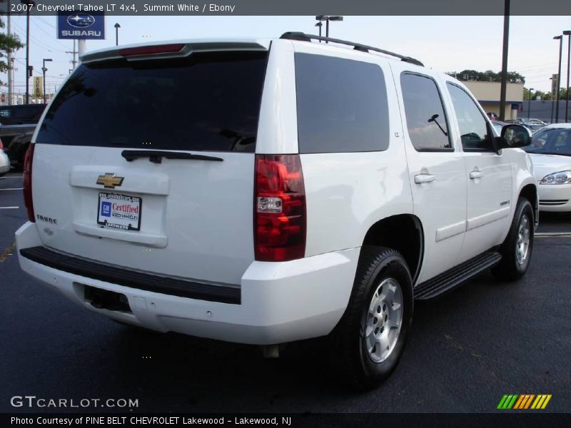 Summit White / Ebony 2007 Chevrolet Tahoe LT 4x4