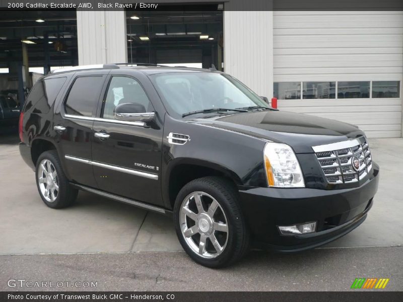 Black Raven / Ebony 2008 Cadillac Escalade AWD