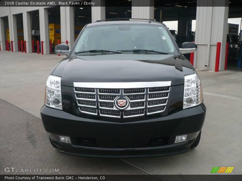Black Raven / Ebony 2008 Cadillac Escalade AWD
