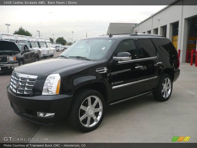 Black Raven / Ebony 2008 Cadillac Escalade AWD