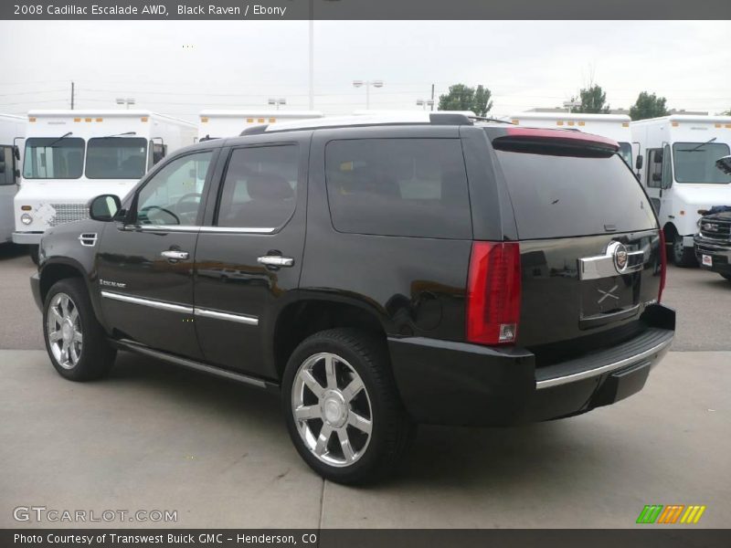 Black Raven / Ebony 2008 Cadillac Escalade AWD