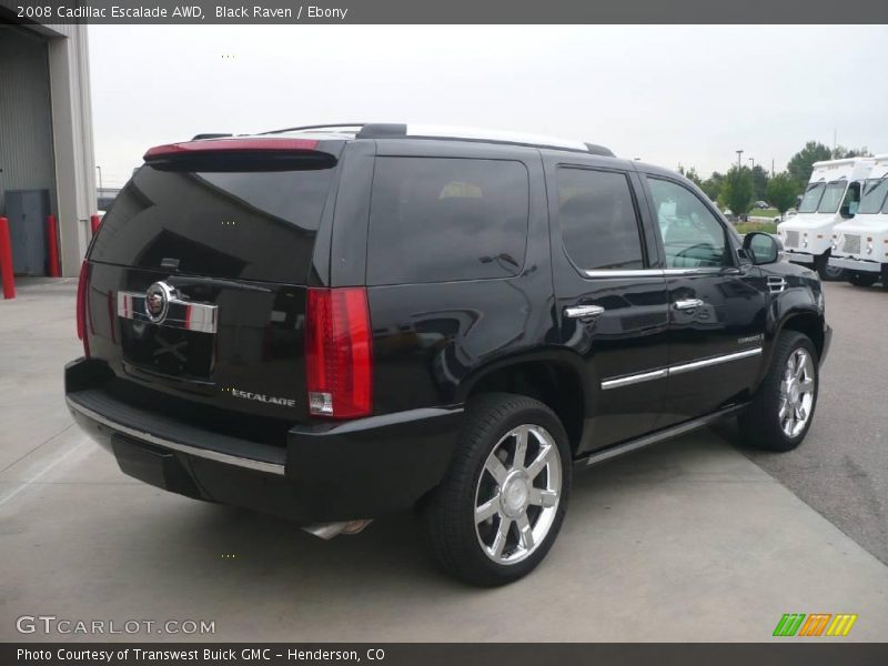 Black Raven / Ebony 2008 Cadillac Escalade AWD