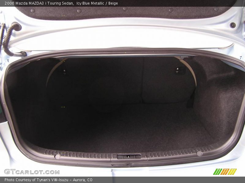 Icy Blue Metallic / Beige 2008 Mazda MAZDA3 i Touring Sedan