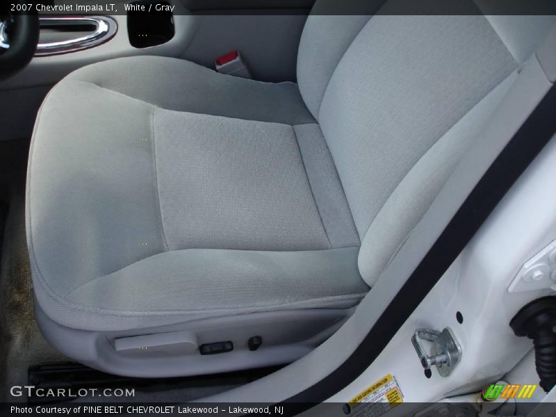 White / Gray 2007 Chevrolet Impala LT