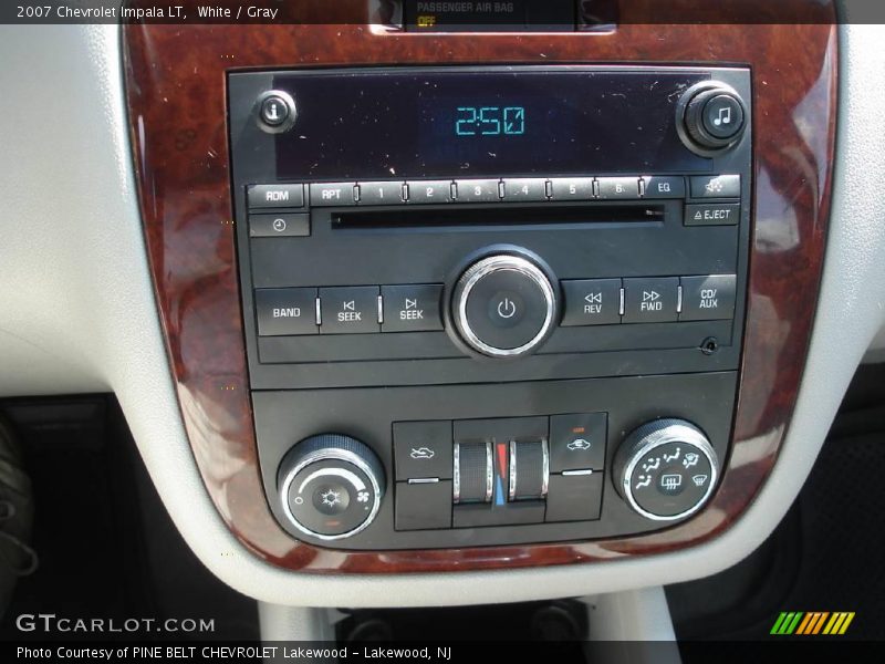 White / Gray 2007 Chevrolet Impala LT