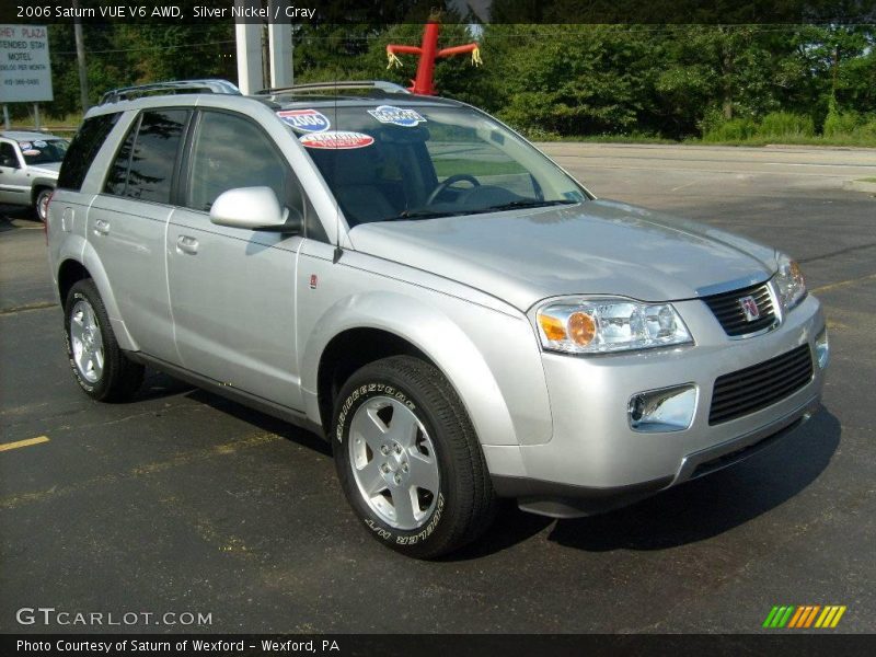 Silver Nickel / Gray 2006 Saturn VUE V6 AWD